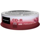 Sony CD-R 700MB 48x, 25ks