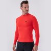NEBBIA - Pánske fitness tričko s dlhým rukávom 328 (red) - XXL
