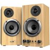 Genius SP-HF520BT Reproduktory, 2.0, 20W, Bluetooth, 3,5mm jack, drevené, hnedé