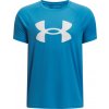 Chlapčenské tričko Under Armour, TECH BIG LOGO SS svetlomodrá,biela, L