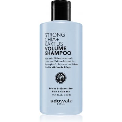 Udo Walz Strong Chia + Kaktus čis šampón pre jemné vlasy 300 ml