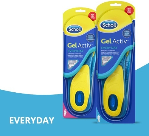 Scholl Gelové vložky do topánok Everyday muži od 16 € - Heureka.sk