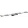 Hansgrohe RainDrain Flex Lineárny sprchový žľab s roštom z nehrdzavejúcej ocele 900, k stene, skrátiteľný, kefovaná nerezová 56052800-HG