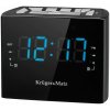 Kruger&Matz KM0821 Radiobudík LED, FM, 2x AAA 1,5 V, černý