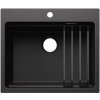 Drez Blanco ETAGON 6 INFINO SILGRANIT ANTRACIT BEZ ODTOKOVÉ ARMATURY + POJEZDY - 527749