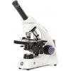 Euromex MB.1051 MicroBlue Monokulárny mikroskop s achromatickými objektívmi 4/10/S40x DIN 35 mm, krížovým stolíkom a 1W Dual color LED osvetlen