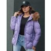 Dámska zimná bunda s kapucňou WAYWARD Dstreet TY4489 Farba: Violet, Veľkosť: M