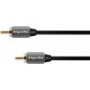 Kruger&Matz RCA (Cinch) - RCA (Cinch) kabel 1m šedý (KM0301)
