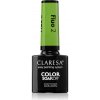 Claresa SoakOff Uv Led Color Fluo gélový lak na nechty odtieň 2 5 g