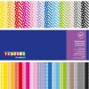 Playbox Farebné papiere obojstranné 24 listov 305 x 305 mm