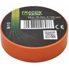 Tracon electric Páska izolačná 18 mm x 10 m oranžová