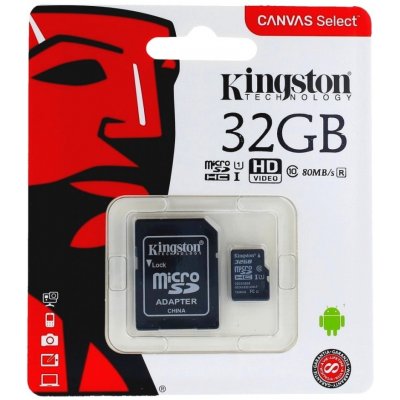 Pamäťová karta Kingston 32GB Class 10