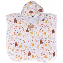 XKKO BMB Bambusové pončo Digi Wild Forest