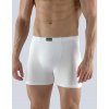 GINA Pánske boxerky s dlhšou nohavičkou z TENCEL™ Modal | 74090P - biela, 50/52