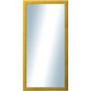 DANTIK - Zrkadlo v rámu, rozmer s rámom 50x100 cm z lišty LEDVINKA žltá (1439)