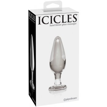 Pipedream Icicles No. 26 - sklenený análny kolík priehľadný od 29,95 € -  Heureka.sk