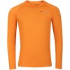 Progress pánske merino tričko s dlhým rukávom MA NDR 125 oranžová sivá