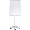 Maul mobilný flipchart MAULoffice (š x v) 70 cm x 100 cm sivá vr. odkladacie poličky, výškovo nastaviteľný, magnetický, vr. držiaka bloku 6375582; 6375582