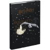 BAAGL Dosky na zošity A4 Harry Potter Bradavice Erb čierna