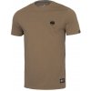 PitBull West Coast tričko pánske SMALL LOGO 170 brown Farba: hnedá, piesková, Veľkosť: S