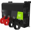 GREEN CELL Menič napätia PRO 12V na 230V 2000W/4000W Čistá sínusoida