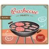 Ceduľa Barbecue Party 30x30 cm Plechová tabuľa