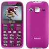 EVOLVEO EasyPhone XR, mobilný telefón pre seniorov s nabíjacím stojanom, ružový (EP-601-XR-PK)