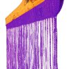 Šnúrková záclona Curtain fialová (šnúrkový záves na okno, dvere 100x200 cm )