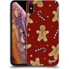 Picasee silikónový prehľadný obal pre Apple iPhone XS Max - Gingerbread 2