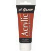 Akrylová farba El Greco 75 ml červenkastá hnedá (Akrylová farba El Greco 75 ml )
