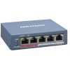 HIKVISION DS-3E1105P-EI 5portový manažovateľný PoE switch