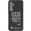 Picasee silikónový čierny obal pre Samsung Galaxy S24 FE S721B - Kazma - SVĚT PATŘÍ TĚM, CO SE NEPOSEROU