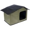 TIAKI domček pre mačky Camo - d 58 x š 42 x v 37 cm