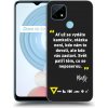 Picasee silikónový čierny obal pre Realme C21Y - Kazma - SVĚT PATŘÍ TĚM, CO SE NEPOSEROU