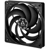 ARCTIC P12 Slim PWM PST Počítačová skriňa Ventilátor 12 cm Čierna 1 kusov
