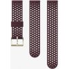 Remienok Suunto 20mm Athletic 1 Silicone Strap Size S+M Burgundy Gold