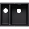 Blanco Subline 340/160-U Colour Unit Pravý Čierna 527810