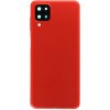 Zadný kryt batérie Samsung Galaxy A12 + Sklíčko kamery – Červený