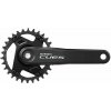 Kľučky 1 SHIMANO Cues FC-U4000-1, 175mm, 30z, čierne, 11,10,9sp, štvorhran