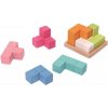 Adam Toys Drevená Kocka Tetris