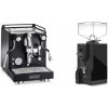 La Pavoni Cellini Classic, black + Eureka Mignon Specialita, BL black