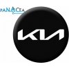 Samolepka na stredy kolies živicová 4ks - Kia - nové logo (C13)