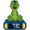 Lexibook Budík s nočným 3D svetlom Dinosaurus