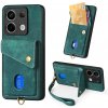 Kožený kryt Retro Strap na Xiaomi Redmi Note 13 Pro - Zelená