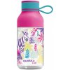 Quokka Kids Ice, Plastová fľaša s pútkom Zebras, 430ml, 40159