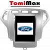TomiMax Ford Mondeo TESLA style Android 14 autorádio s WIFI, GPS, USB, BT HW výbava: 8 Core 4GB+32GB PX HIGH