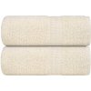 Uteráky, 2 ks , krémové, 30x30 cm, 100 % bavlna
