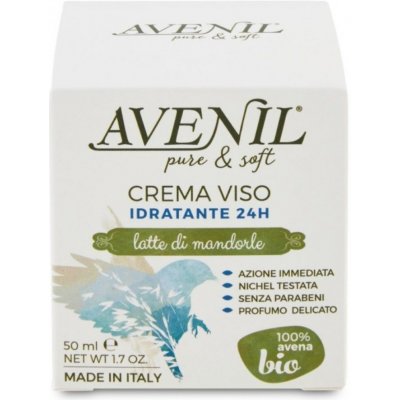 Avenil pure & soft 24h hydratační denní a noční pleťový krém 50 ml