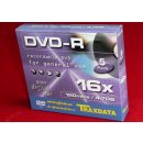 TDK DVD-R 4,7GB 16x, cakebox, 5ks