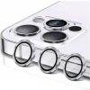 Ochranné sklá šošoviek fotoaparátov Metal glass pre Apple iPhone 11 Pro/11 Pro Max Farva: Strieborná